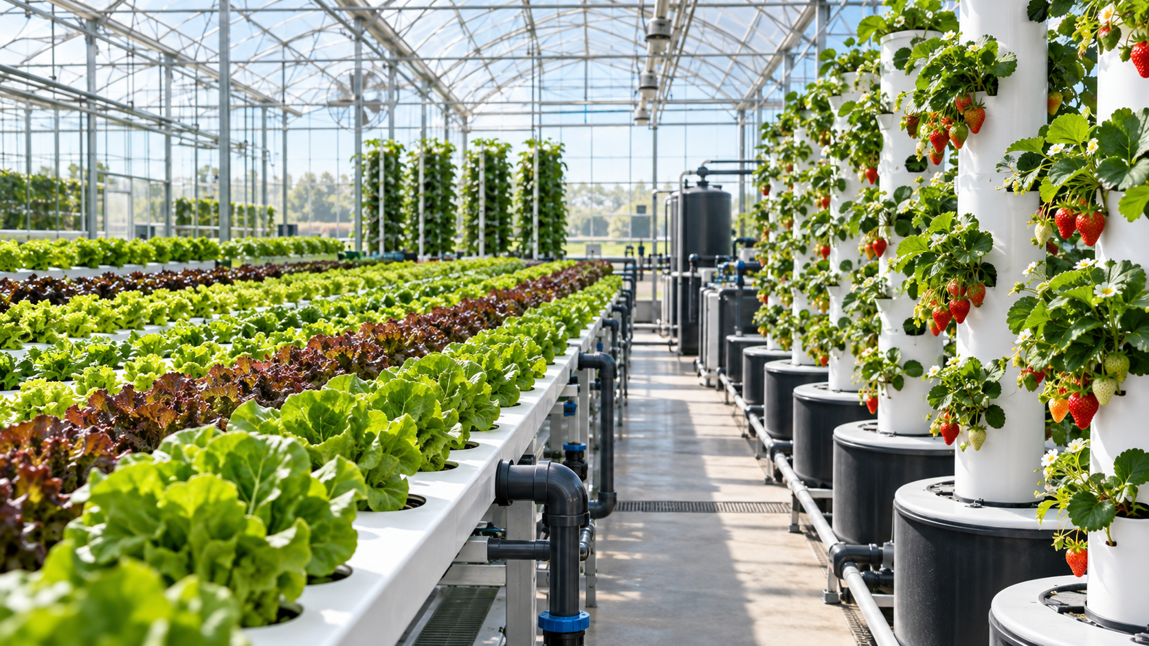 NFT Hydroponic System