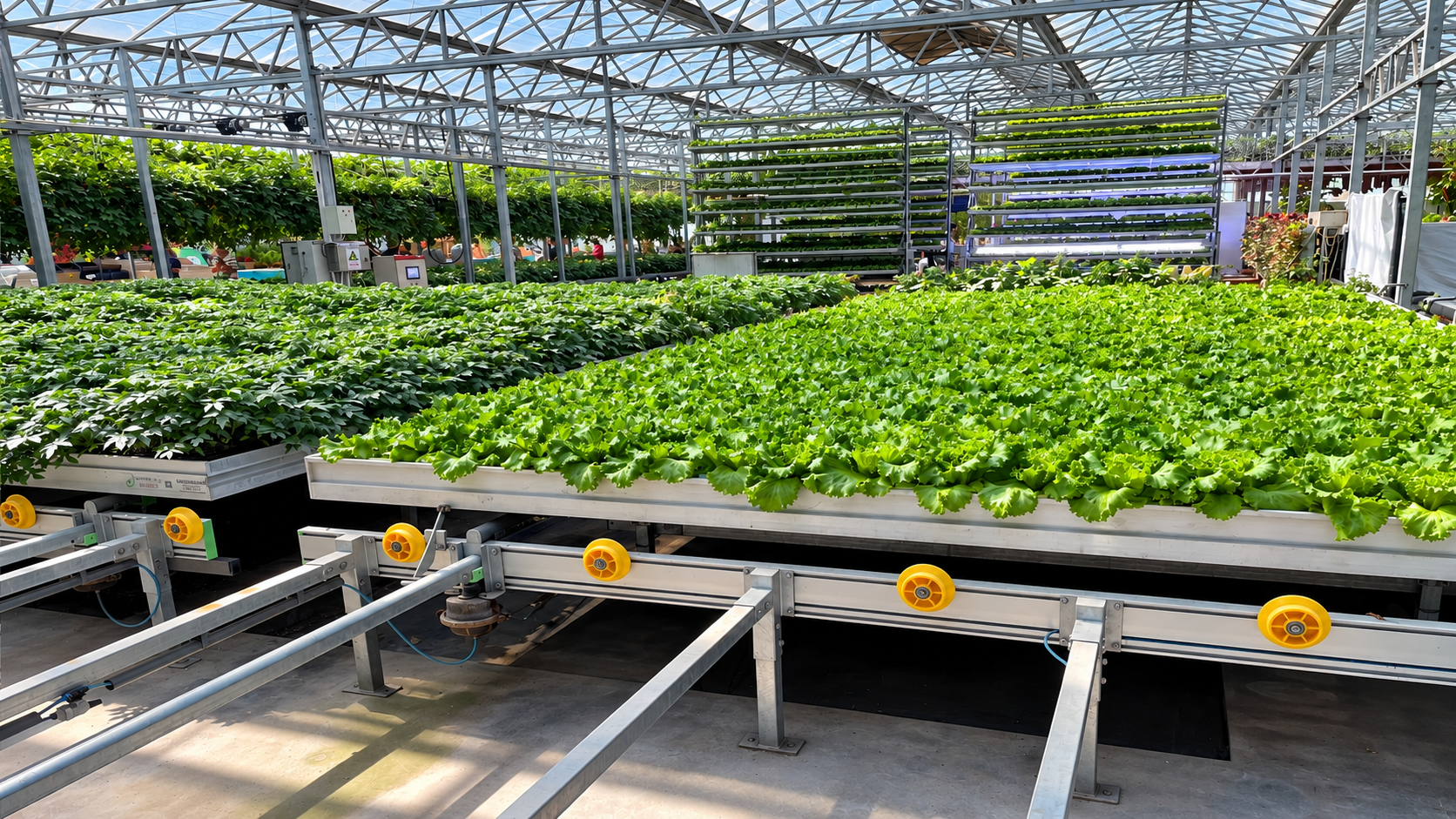 Multi-Span Film Greenhouse 6